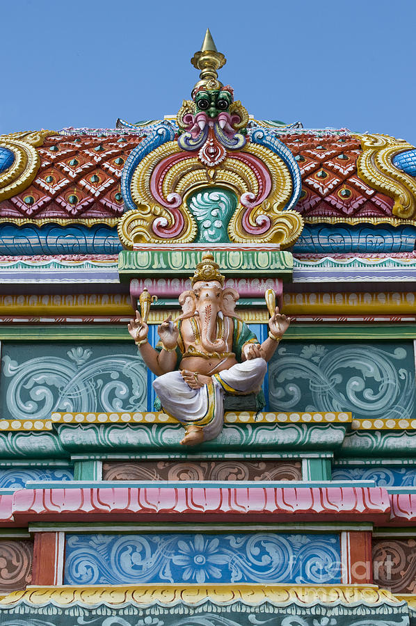 Elephant Photograph - Temple Ganesha  by Tim Gainey