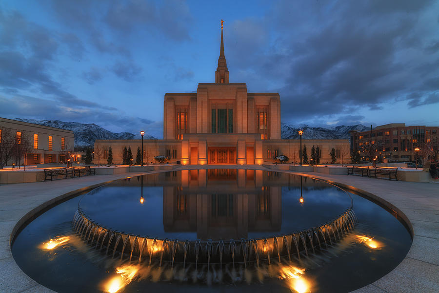 Temple Glow Photograph by Ryan Moyer