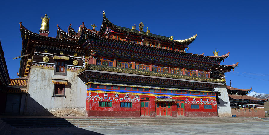 Temple in Tibet Photograph by Yue Wang