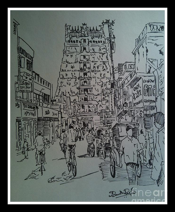 Sketching and walking around Trivandrum  Urban Sketchers