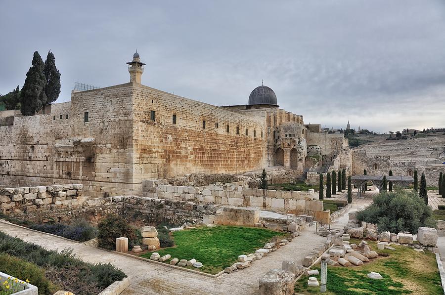 Temple Mount Jerusalem Photograph by Mark Fuller