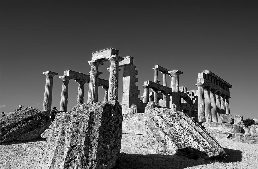 Temple of Aphaia Athena Photograph by George Atsametakis