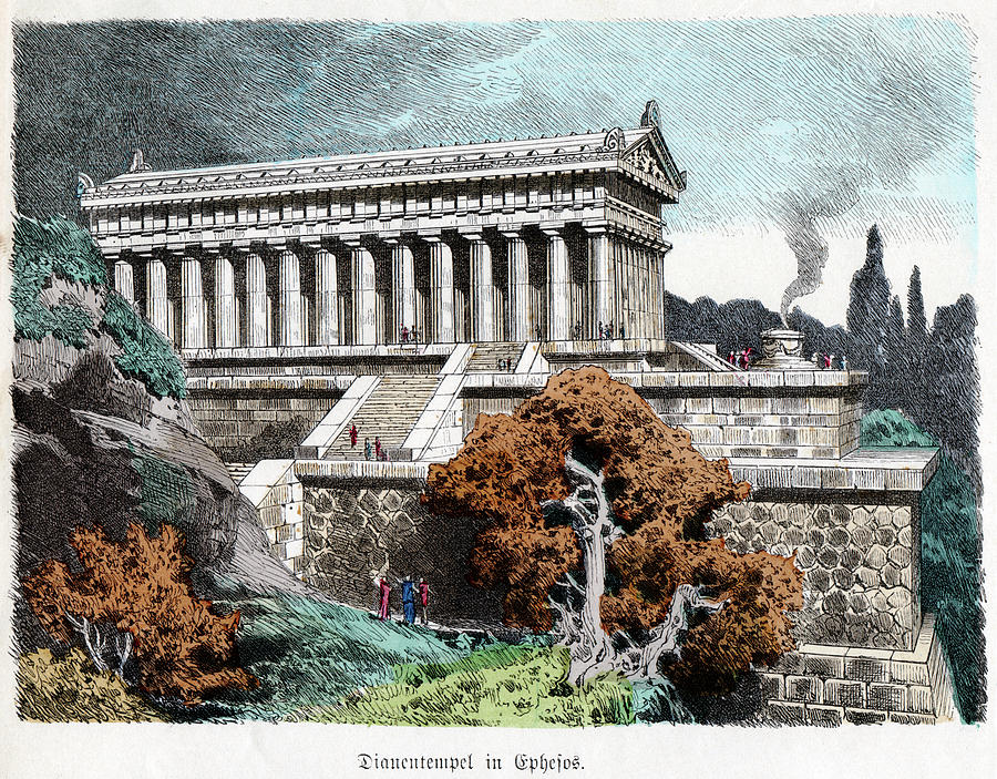 Temple Of Artemis Photograph by Cci Archives