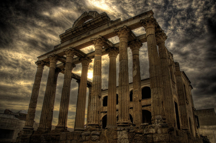 Temple of Diana Photograph by Pablo Lopez