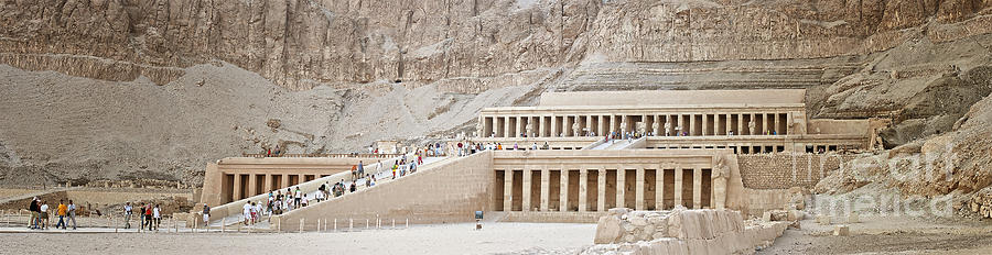 Temple of Hatsepsut in Egypt Photograph by Sophie McAulay