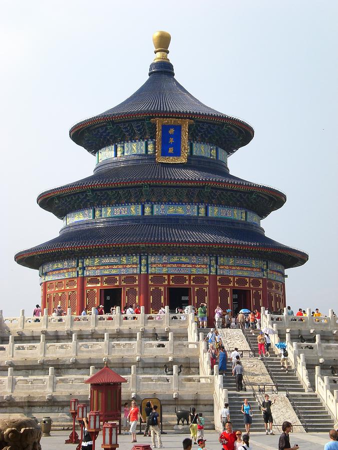 Architecture Photograph - Temple of Heaven by Nathalie Hope