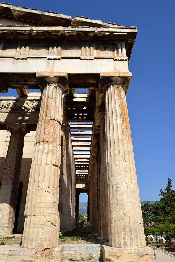 Temple of Hephaestus in Athens Photograph by George Atsametakis | Fine ...