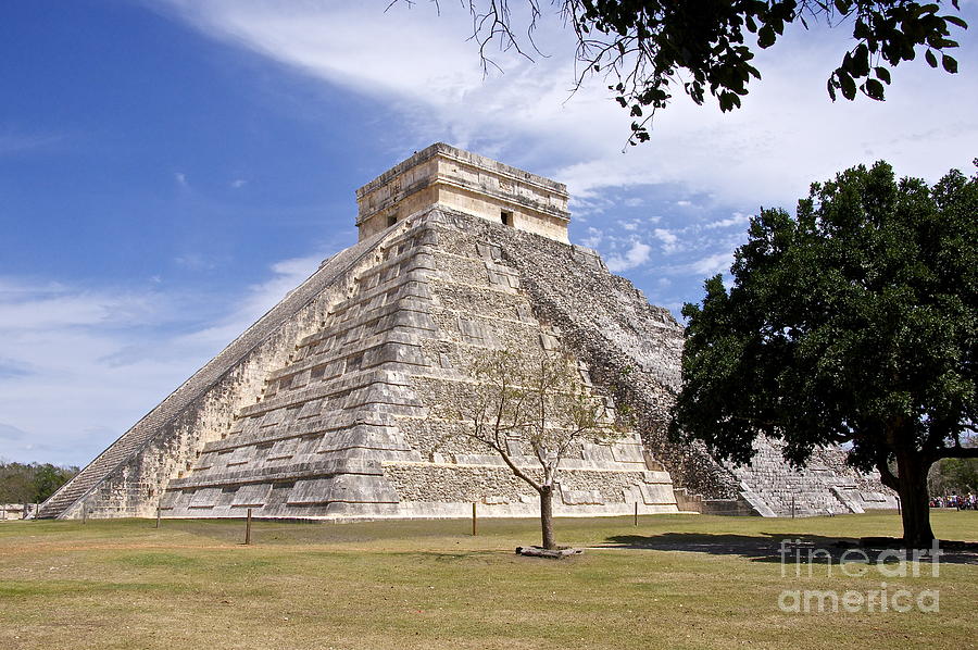 Temple of Kukulkan Photograph by Sean Griffin