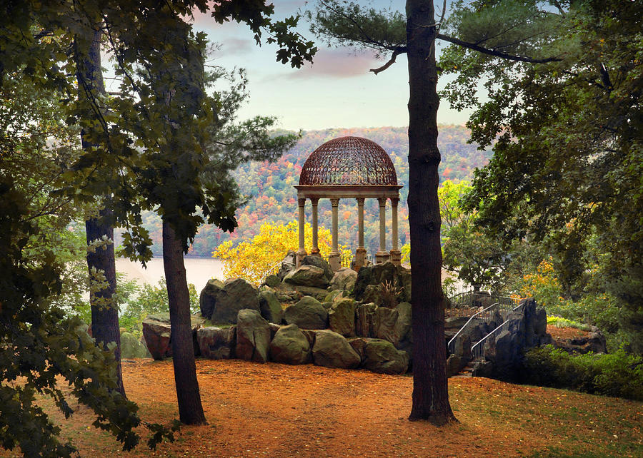 Temple of Love in Autumn Photograph by Jessica Jenney