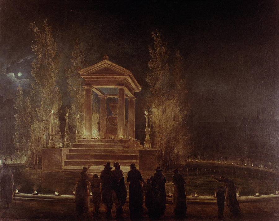 Temple Of Rousseau Painting by Granger Pixels