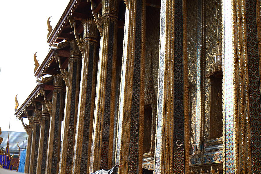 Buddha Photograph - Temple of the Emerald Buddha - Grand Palace in Bangkok Thailand - 011312 by DC Photographer