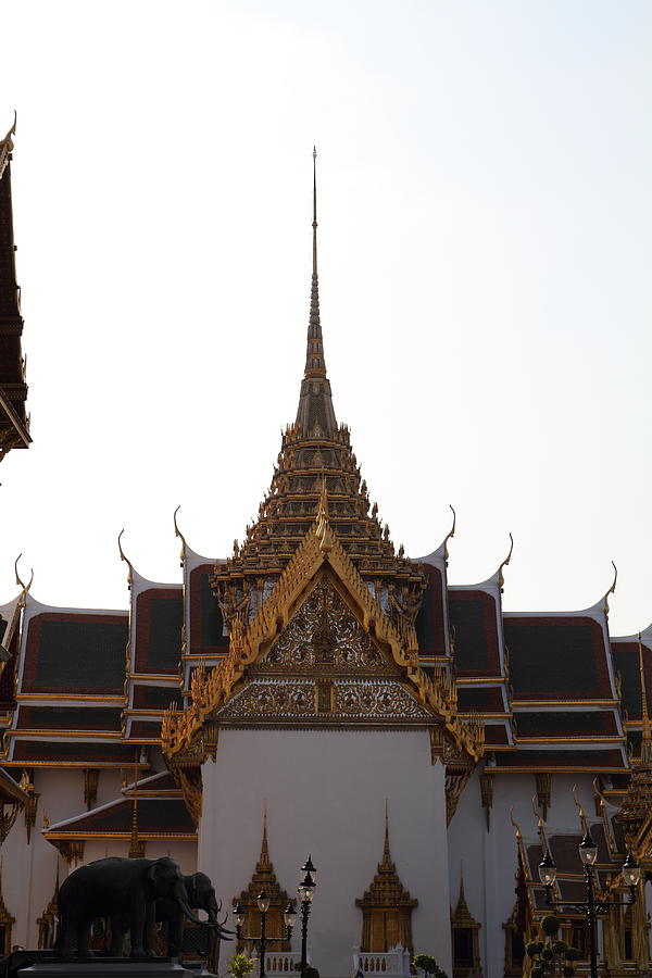 Buddha Photograph - Temple of the Emerald Buddha - Grand Palace in Bangkok Thailand - 011315 by DC Photographer