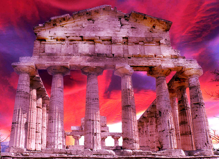 Greek Photograph - Temple of the gods by Russ Murry