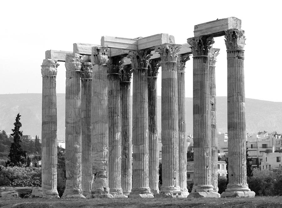 Temple of Zeus Photograph by Ramunas Bruzas