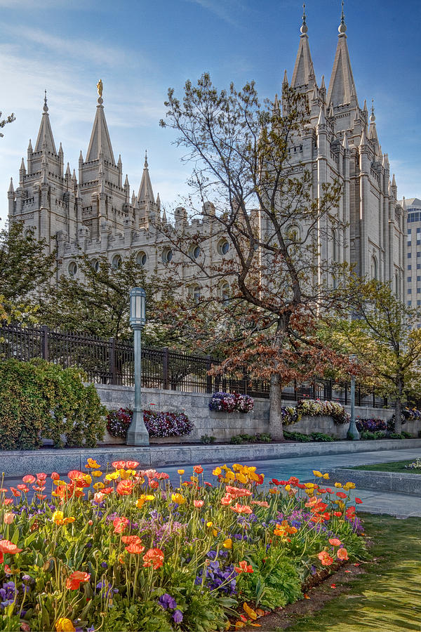 Temple Square Salt Lake City Photograph by Douglas Pulsipher