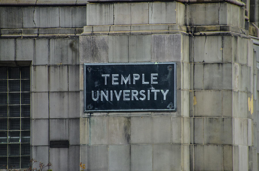 Philadelphia Photograph - Temple U by Bill Cannon