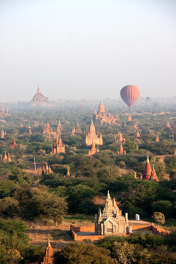 Temples Of Bagan, Early Morning Light Photograph by Redheadedtravels.com
