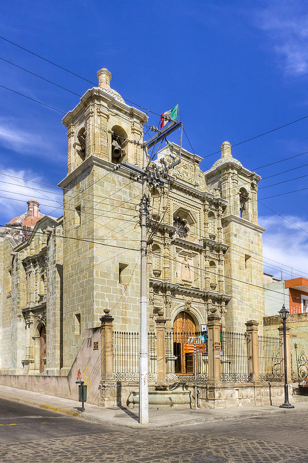 Templo de San Felipe Neri - Oaxaca Photograph by Mark Tisdale