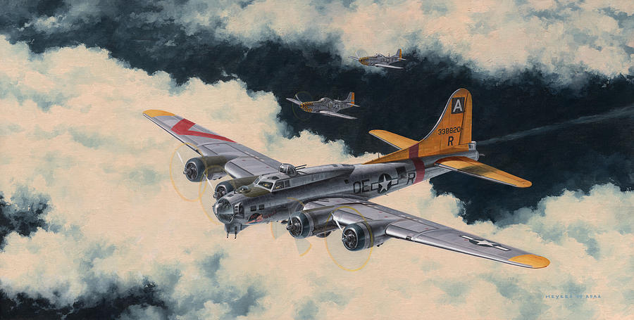 357th Fighter Group Painting - Temporary Reprieve by Wade Meyers
