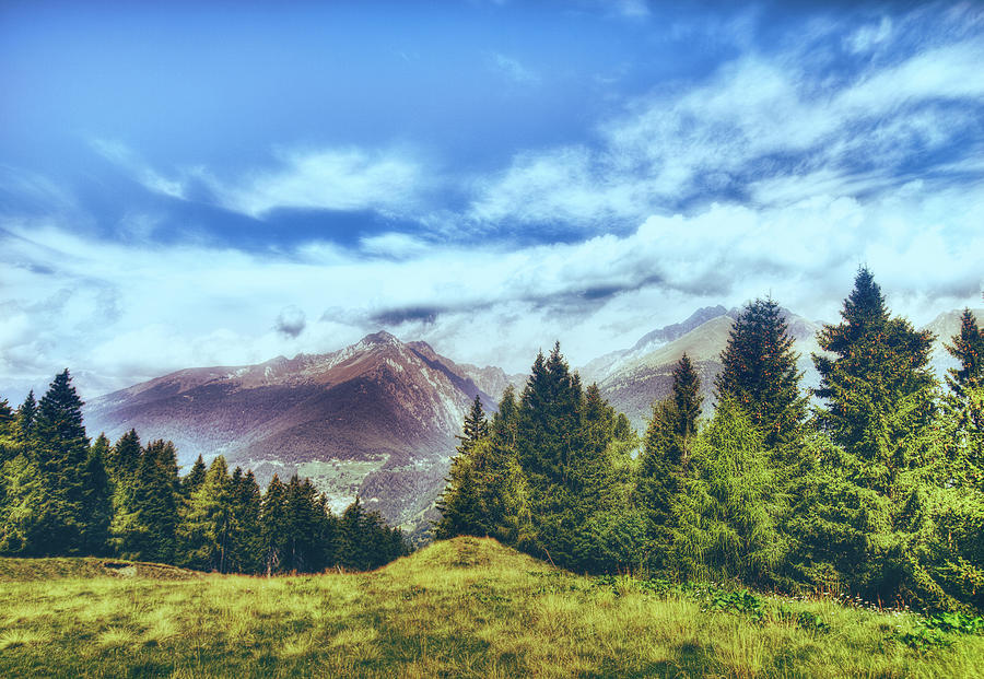 Temu Landscape Photograph by Dof-photo By Fulvio