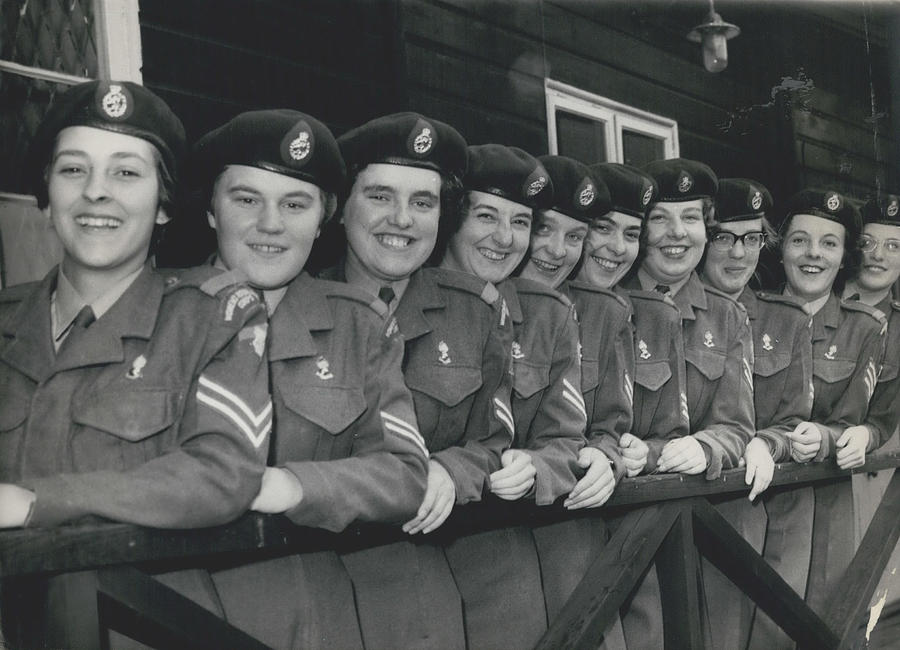 Ten Members Of The W.r.a.c. Prepare For Australia. To Work At Woomera ...