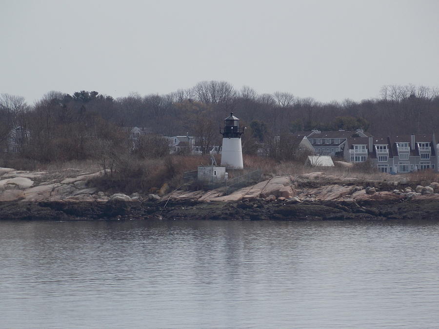 Ten Pound Island Lighthouse Photograph by Catherine Gagne