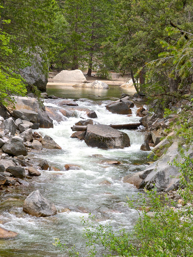 Tenaya Creek in Yosemite Valley National Park, California Photograph by Ruth Hager