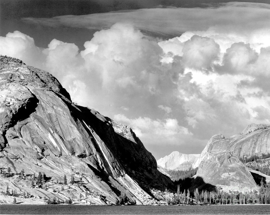 Mountain Photograph - Tenaya Lake 1946 by Ansel Adams