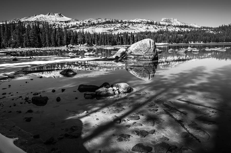 Tenaya Lake Yosemite National Park Shadows Photograph by Scott McGuire