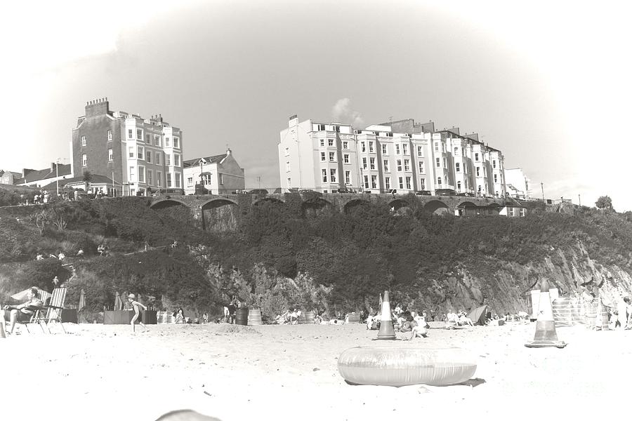 Tenby South Beach Photograph by Jeremy Hayden
