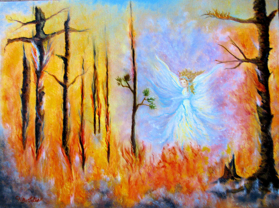 Moses Painting - Tender Mercies by Collette Bortolin