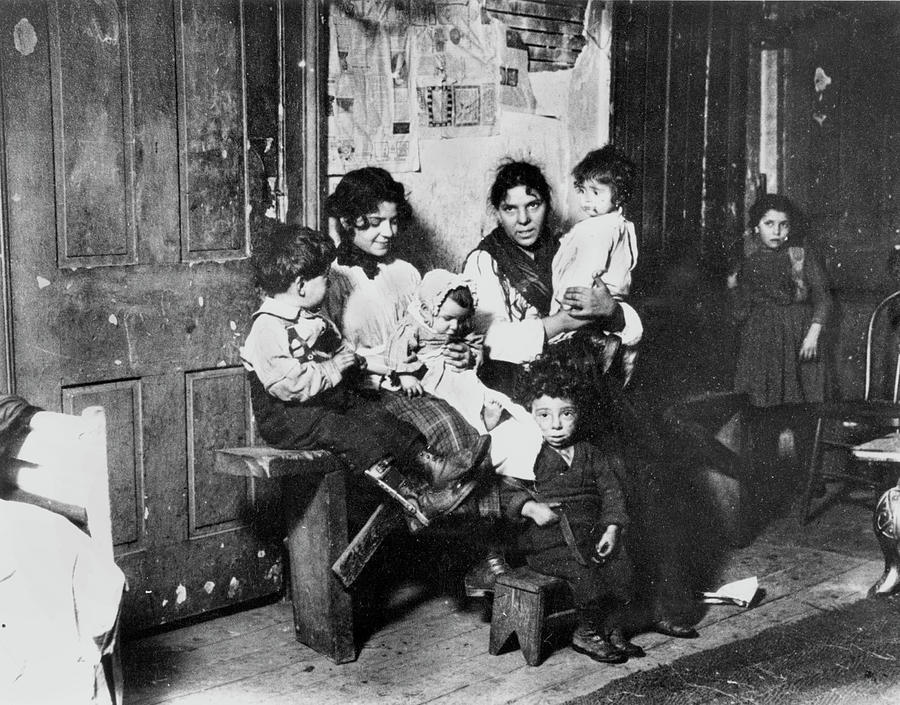 Tenement Life Chicago Photograph by Granger - Fine Art America