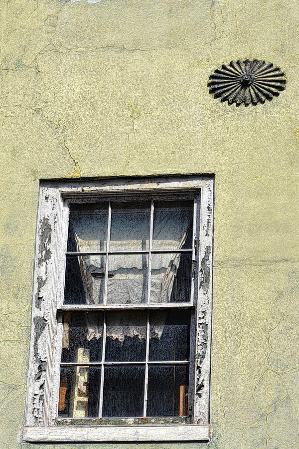 Tenement Window Photograph by Nadalyn Larsen
