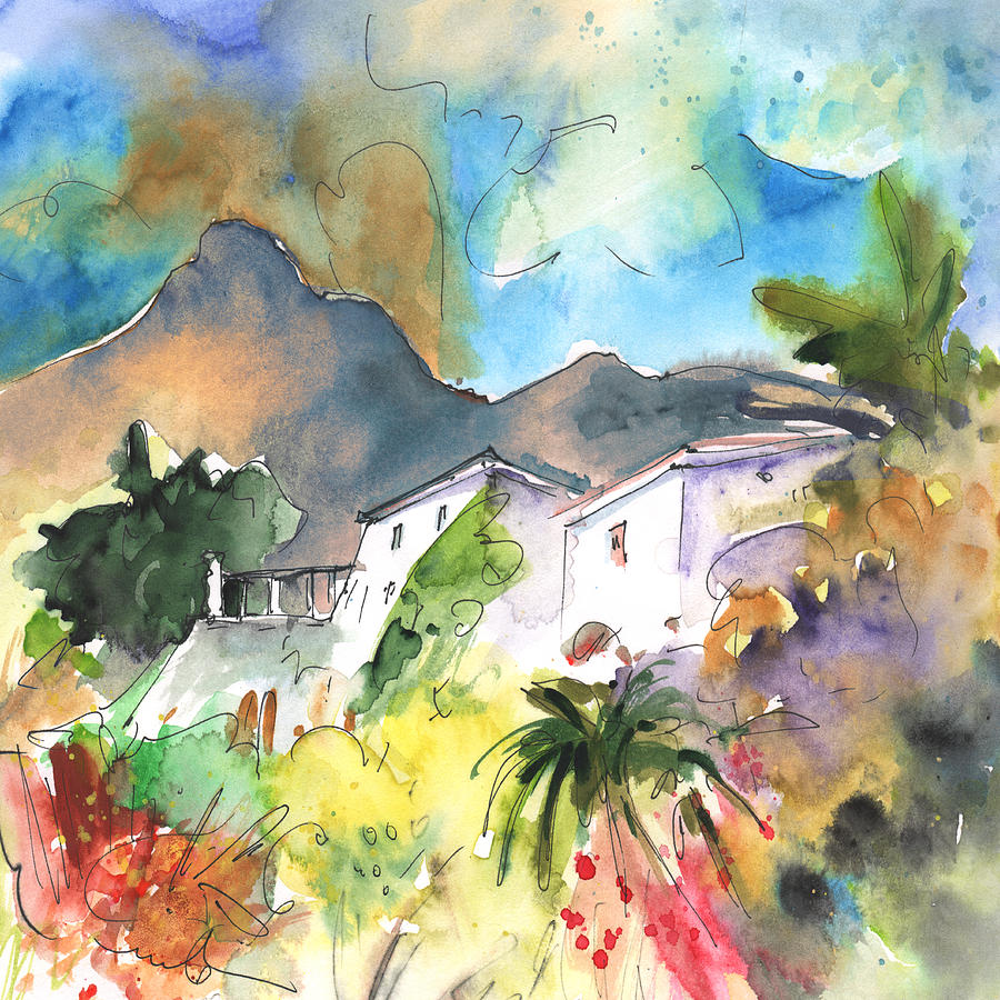 Tenerife Landscape 02 Painting by Miki De Goodaboom