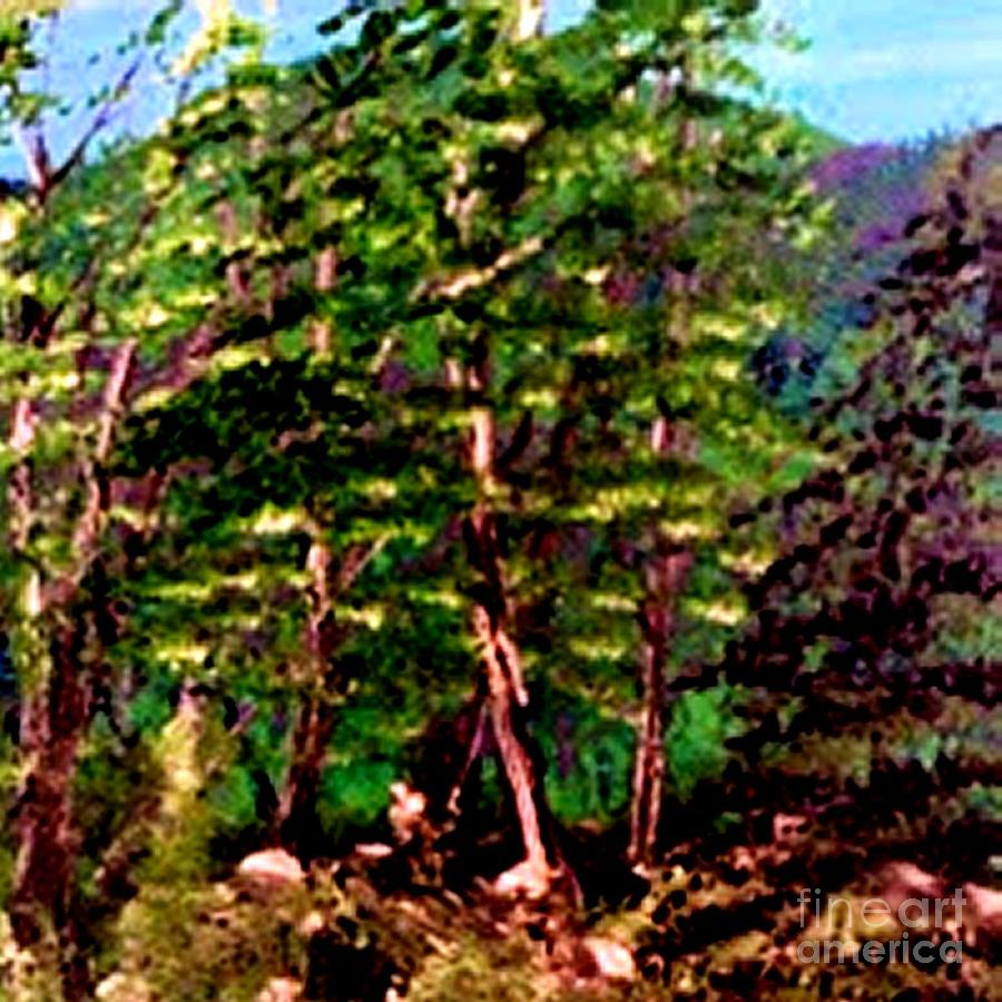 Tennessee Foot Hills Painting by James and Donna Daugherty