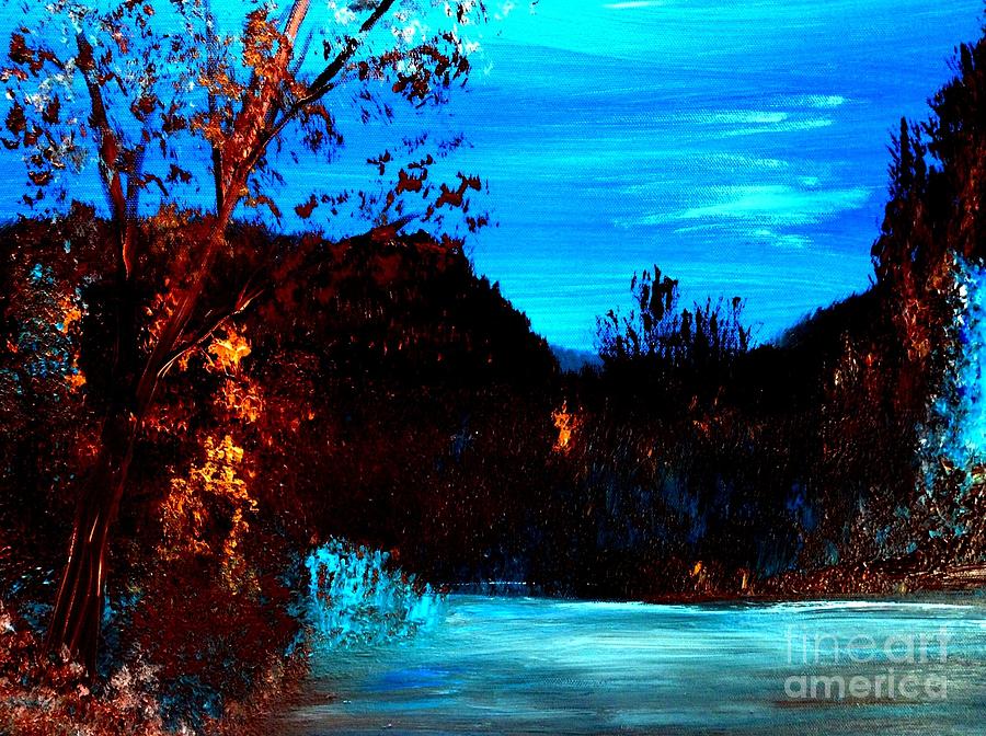 Tennessee Hideaway Painting by James and Donna Daugherty