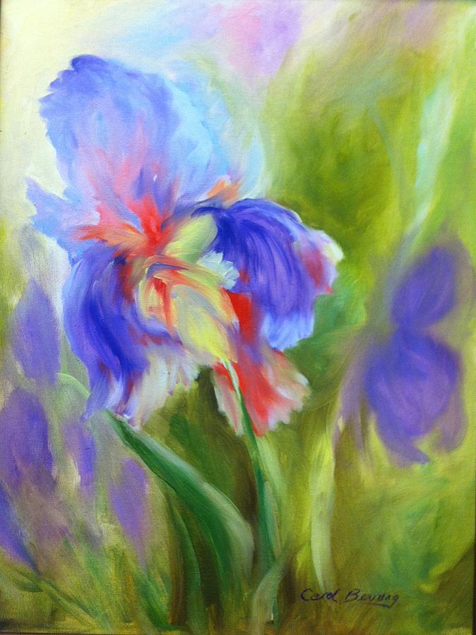 Tennessee Iris Painting by Carol Berning