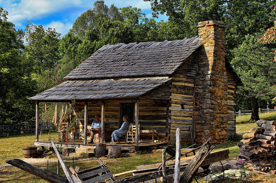 Tennessee Mountain Home Photograph by Lanis Rossi - Fine Art America