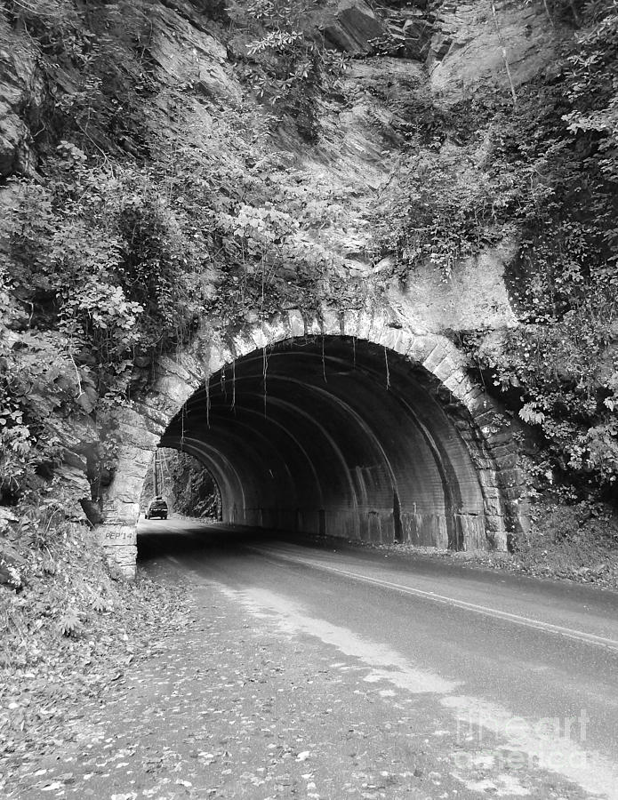 Tennessee Mountain Tunnel Photograph by Phil Perkins