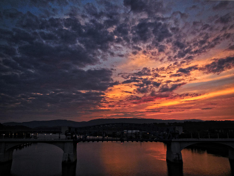 Tennessee River Sunset 2 Photograph by George Taylor
