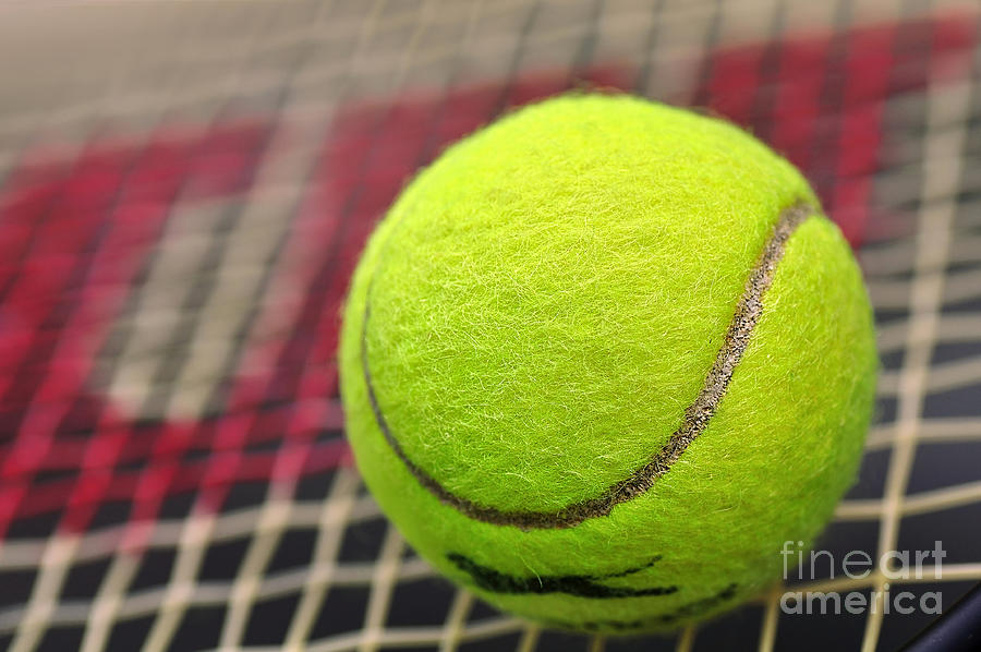 Tennis Photograph - Tennis Anyone... by Kaye Menner