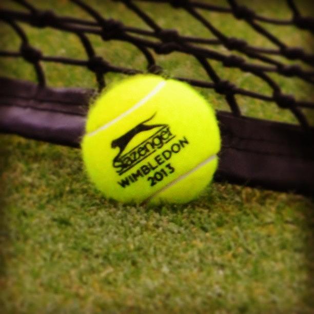 Tennis Photograph - #tennis #ball #new #slazenger #net by Mateusz Plaza