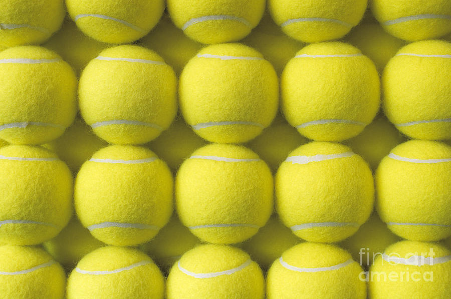 Tennis Balls Photograph by Jim Corwin