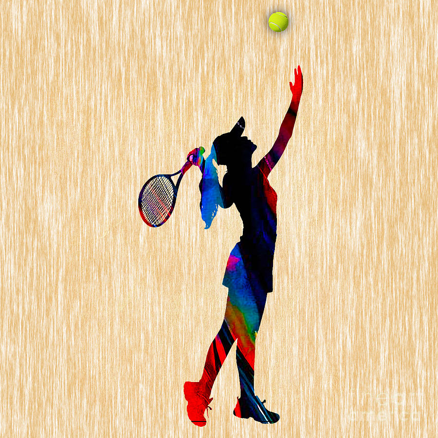 Tennis Mixed Media - Tennis Game by Marvin Blaine