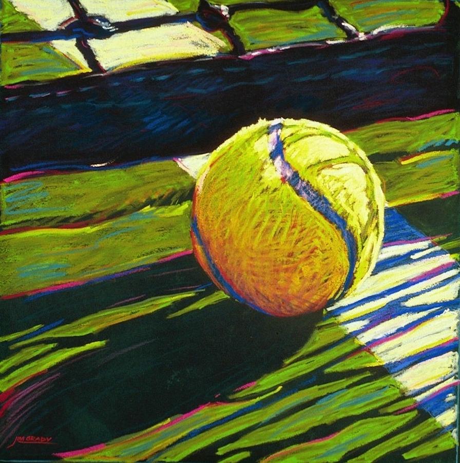 Tennis Painting - Tennis I by Jim Grady