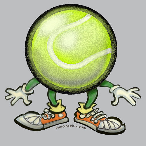 Tennis Digital Art by Kevin Middleton