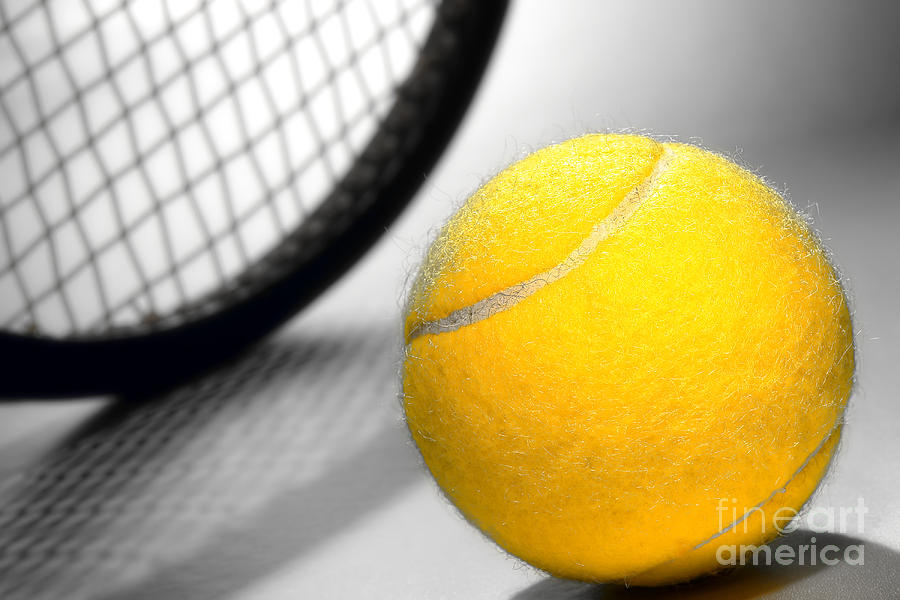 Tennis Photograph by Olivier Le Queinec