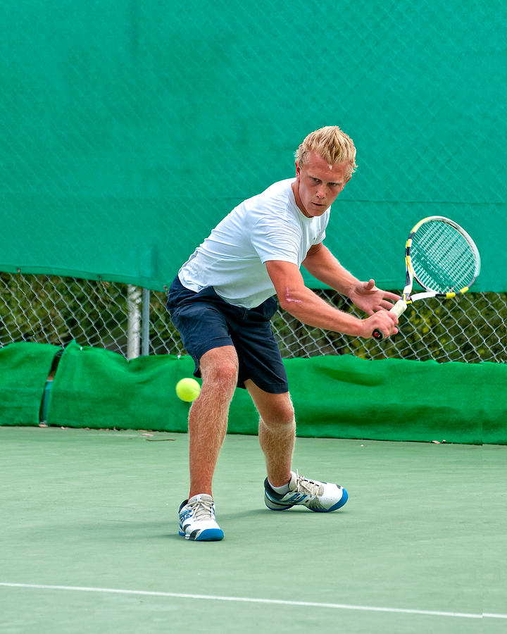 Tennis Player Photograph by Roy Pedersen
