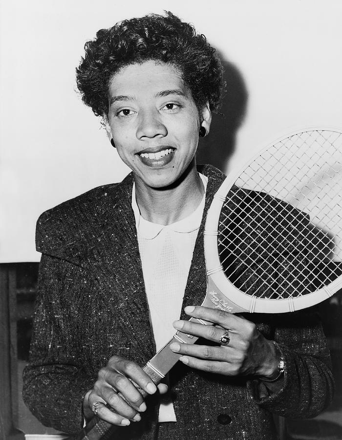 Tennis Star Althea Gibson Photograph by Fred Palumbo