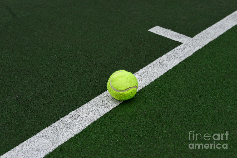Tennis - The Baseline Photograph by Paul Ward